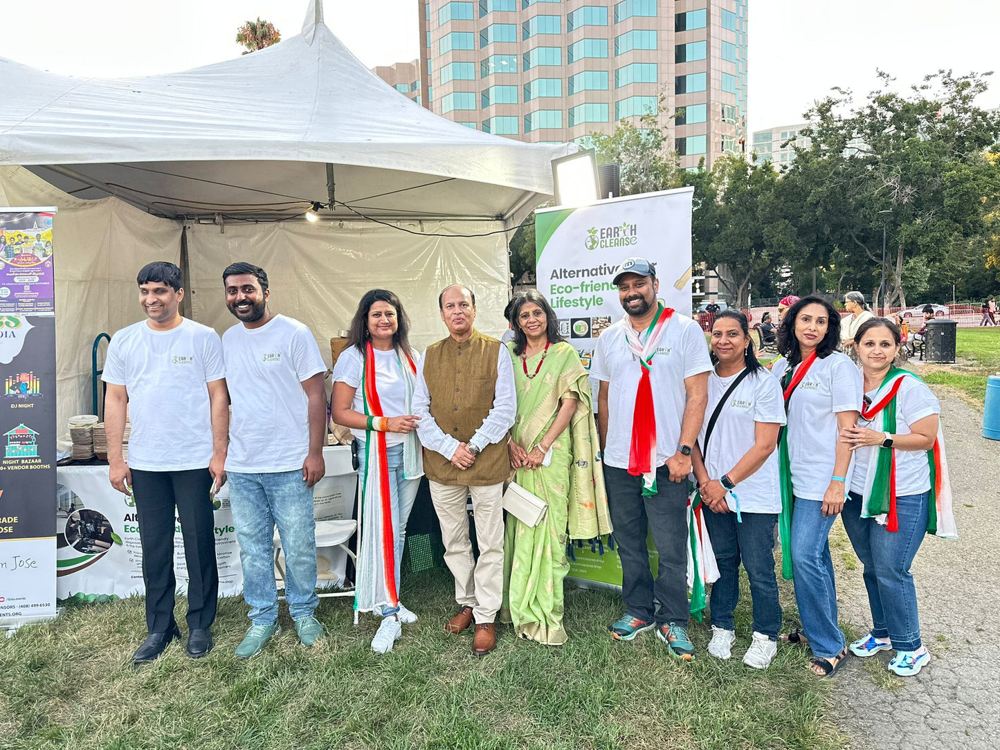 Earth Cleanse at AIA Swadesh Independence Event – San Jose