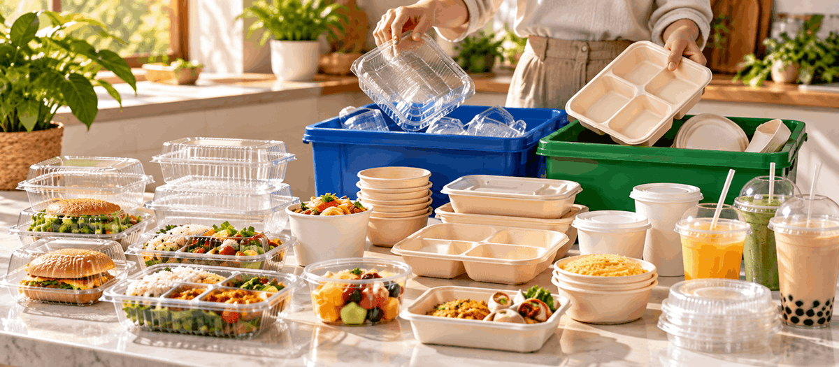 How to Recycle PP &amp; PET Takeout Containers Properly
