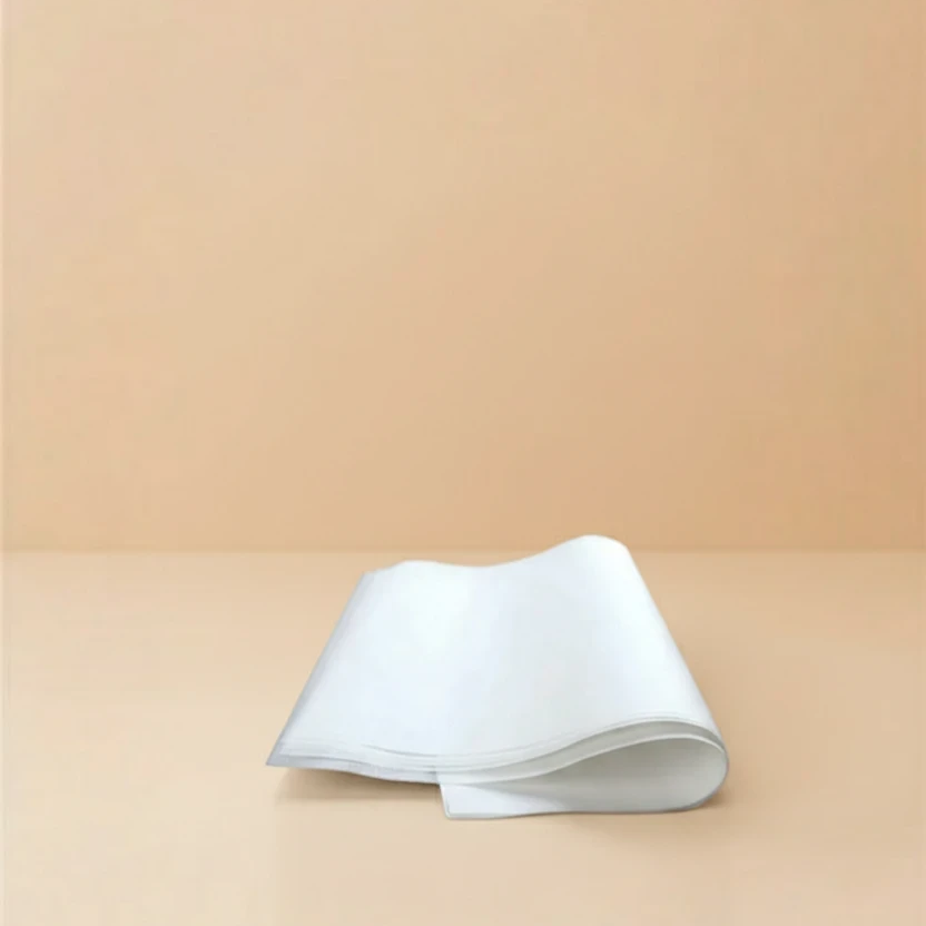 10*10 inch Compostable Plain Oil & Grease Proof Food Wrapping Sheet ( 32 Gsm )