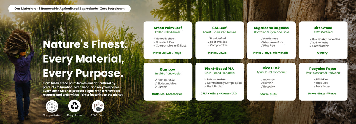 Nature's finest. Every materials, Every purpose.