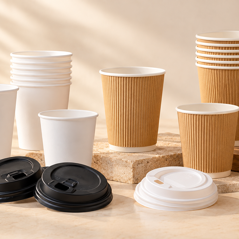 Paper Hot Cups & Lids