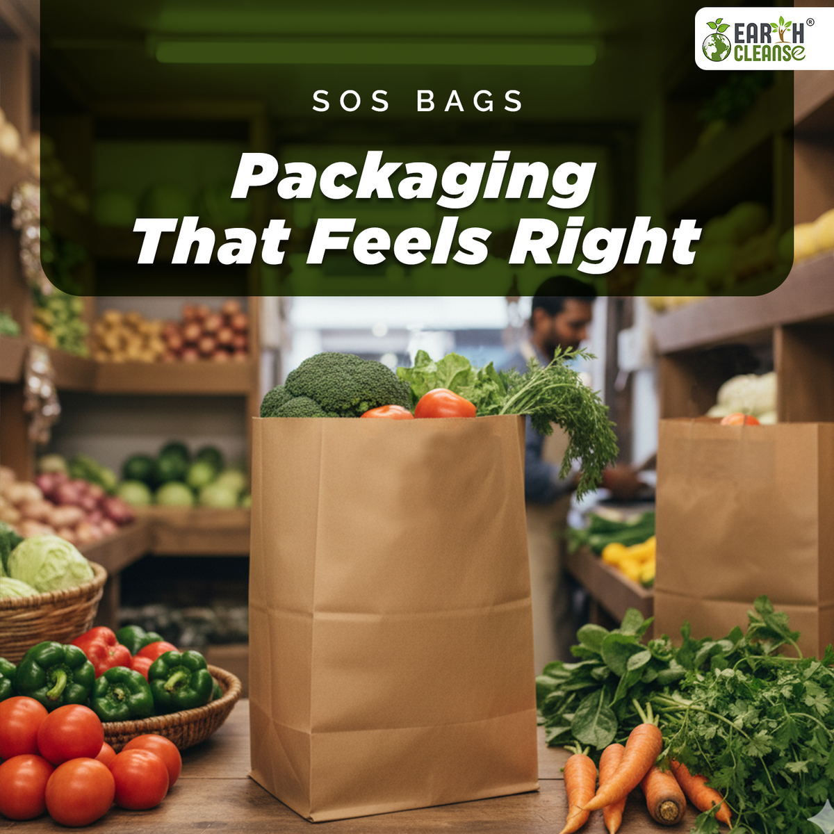 # 1 SOS Food Grade white Paper Bags