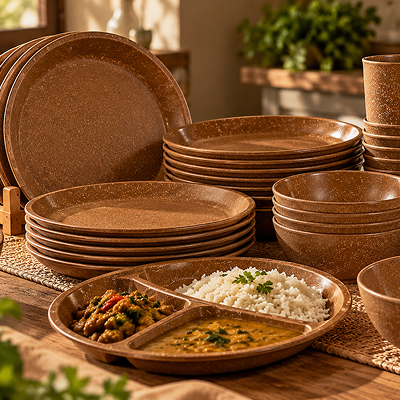 Rice Husk Tableware