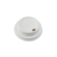 80 MM Bagasse Sipper Lids For 08/10 OZ