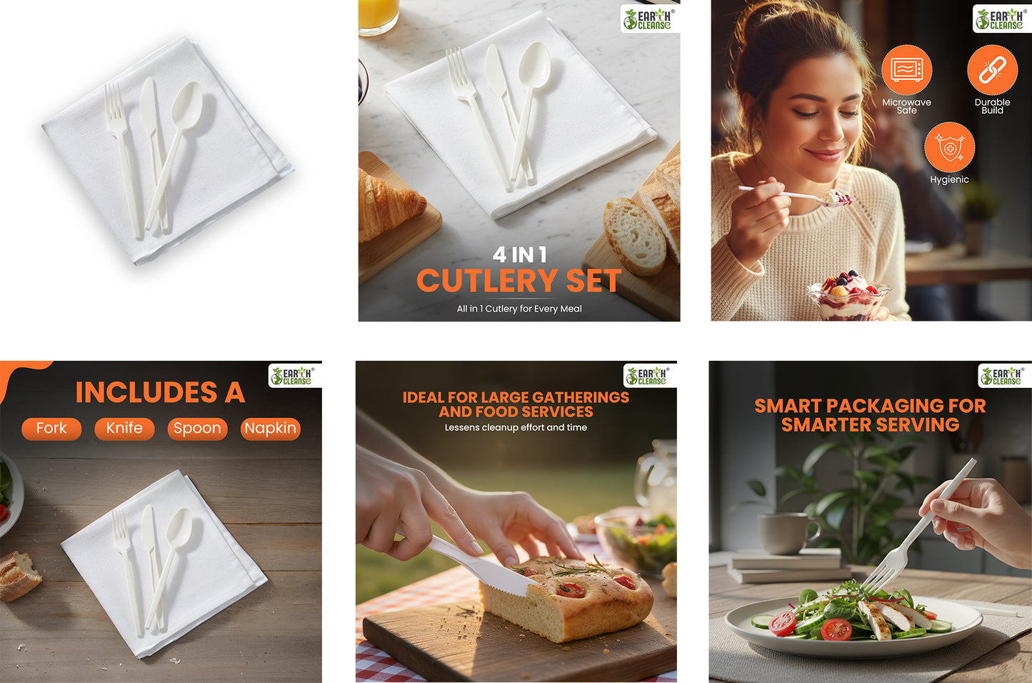 4 in 1 Cutlery Pack(clpa)