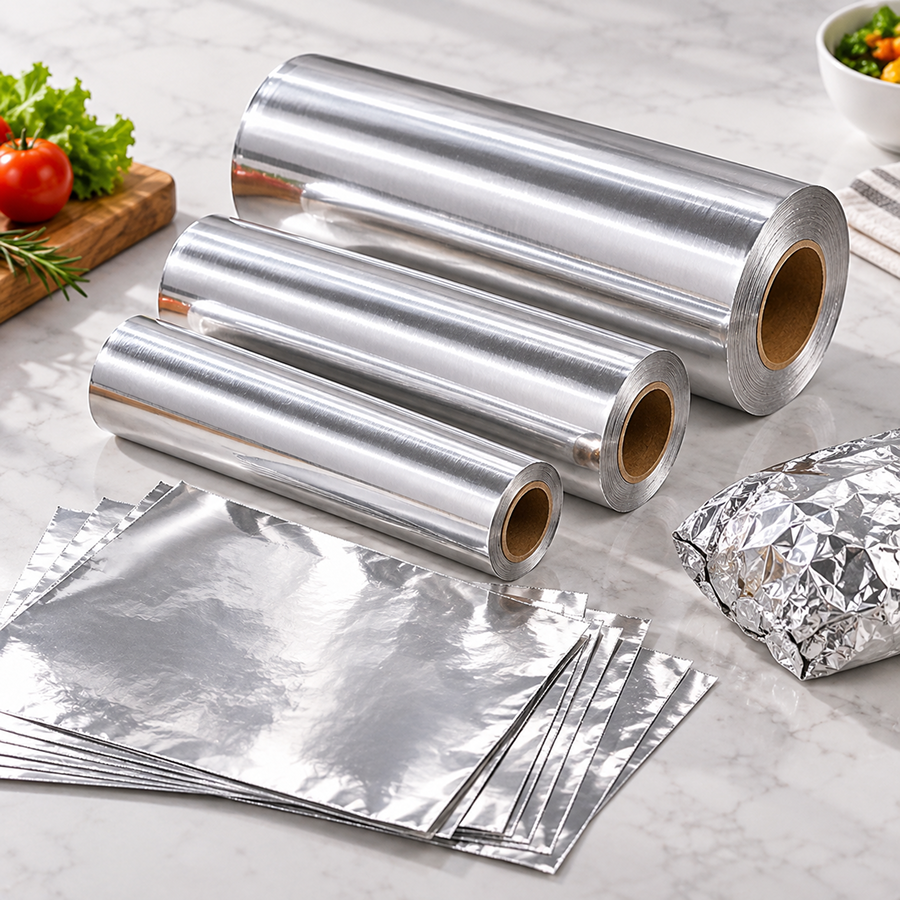 Aluminium Foil Sheets & Rolls
