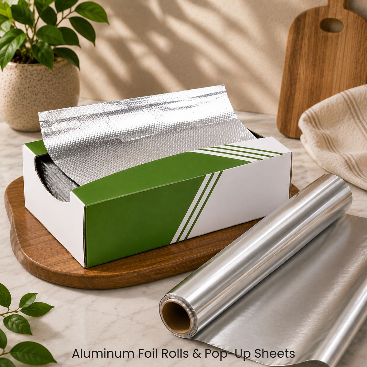 Aluminum Foil Rolls & Pop-Up Sheets