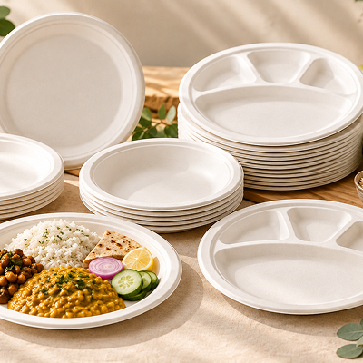 Bagasse Plates