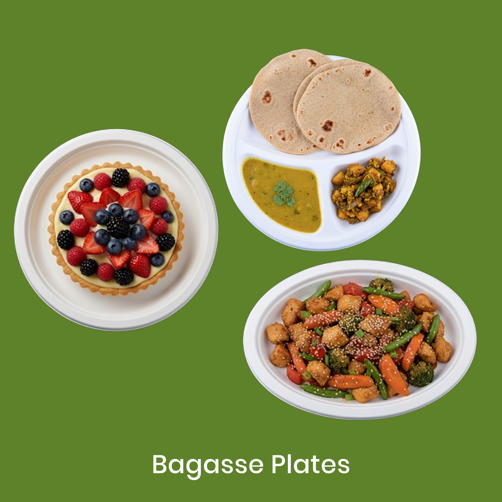 Bagasse Plates