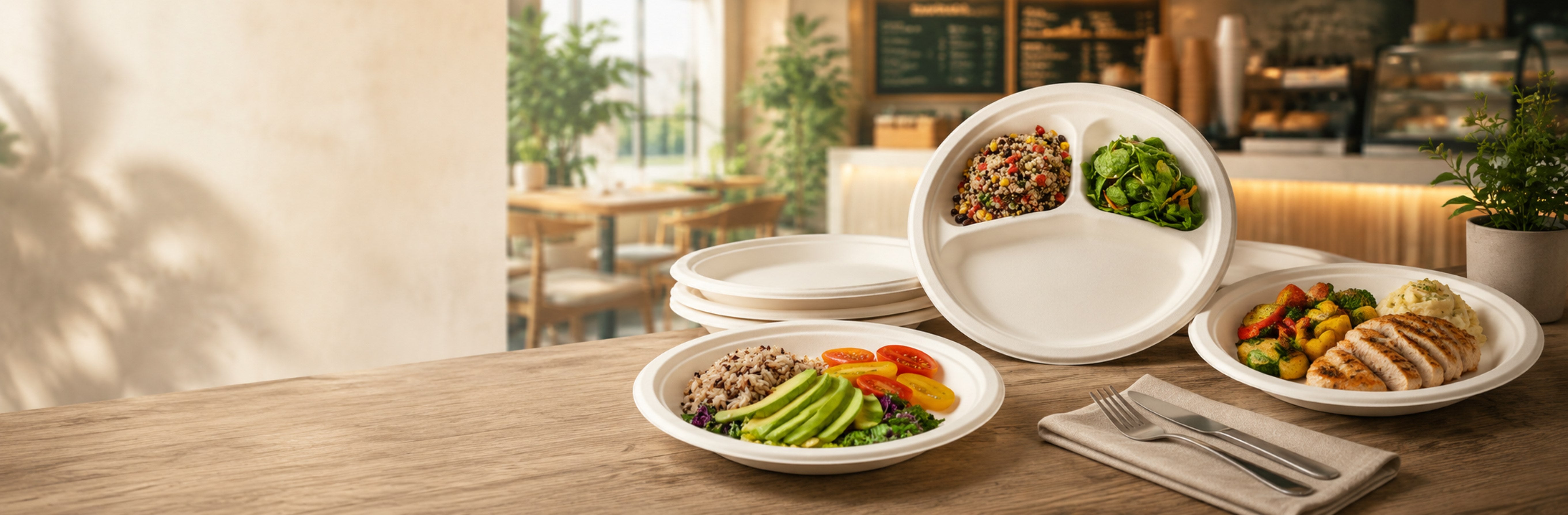 Bagasse Plates
