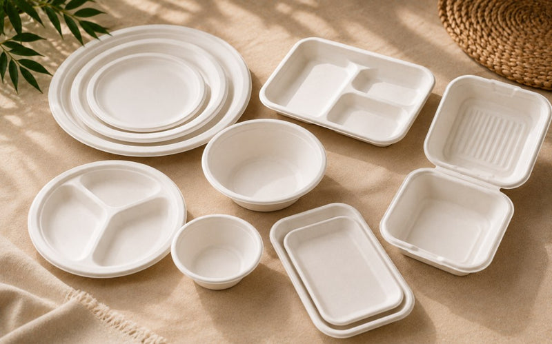 Bagasse Tableware Kit