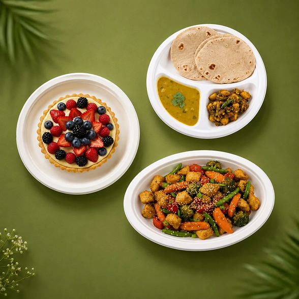 Bagasse Plates