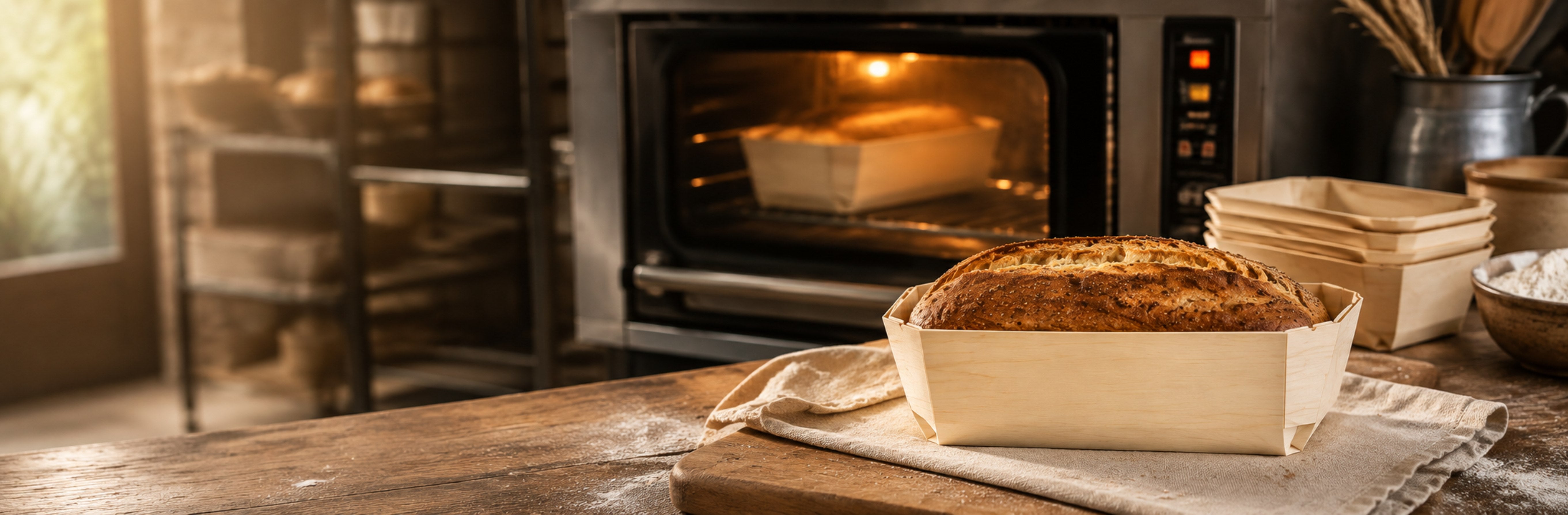 Balsa Baking Molds