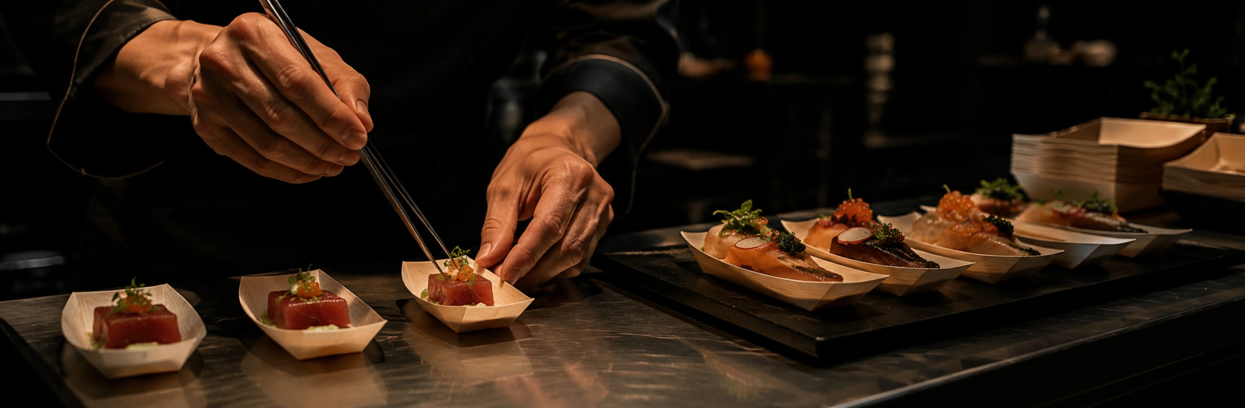 Balsa Wood Serveware