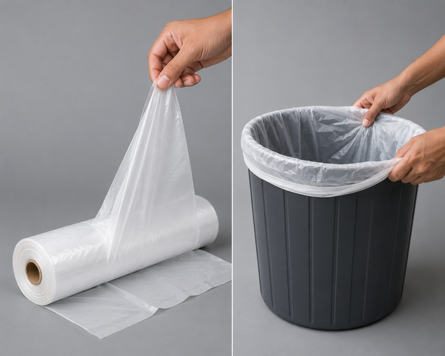 Trash Can Liners & Garbage Bags