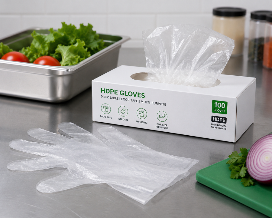HDPE Transparent Gloves