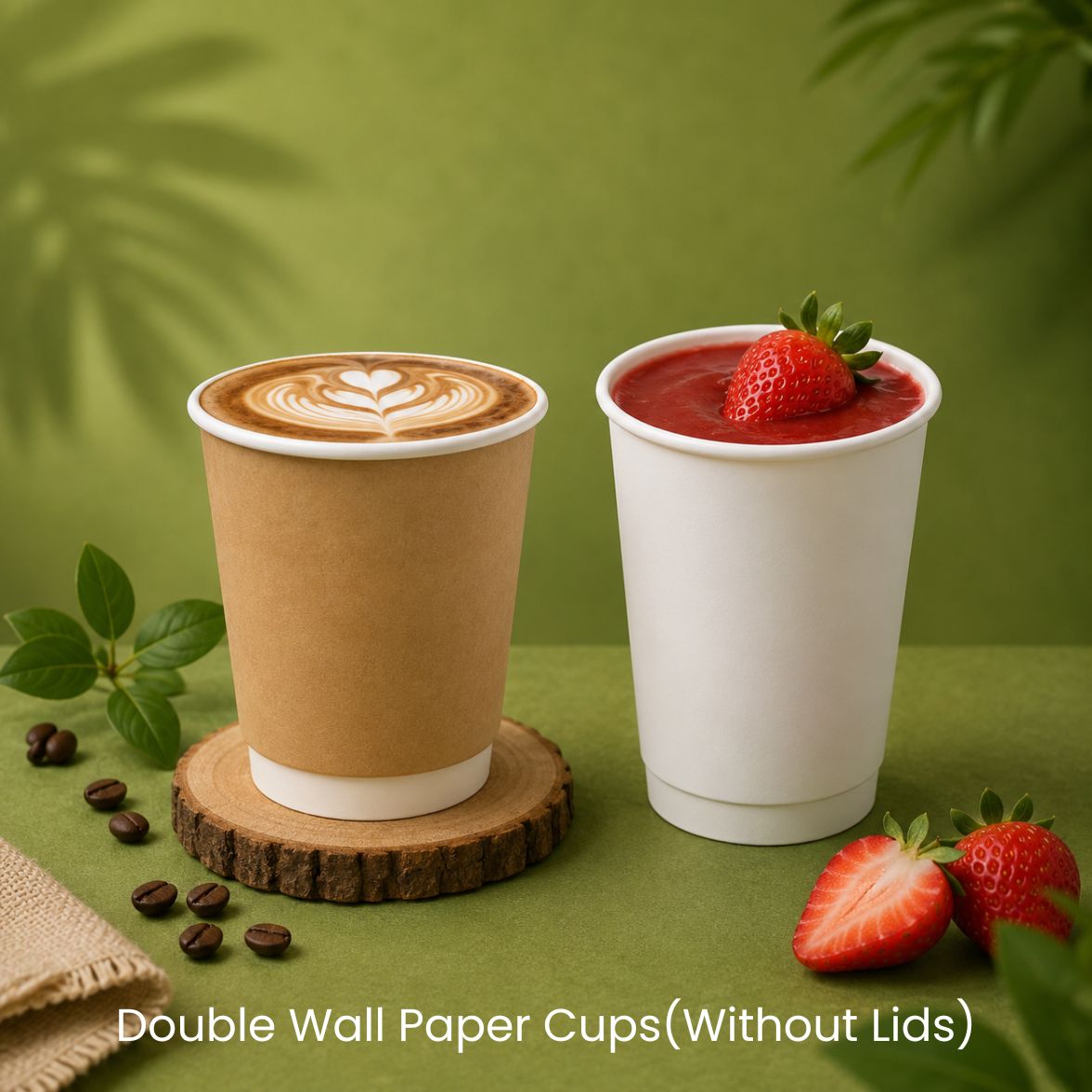 Double Wall Paper Cups ( Without Lids )