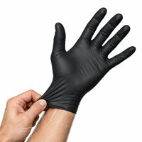 Premium Chef Black Nitrile Gloves 5 mil - L