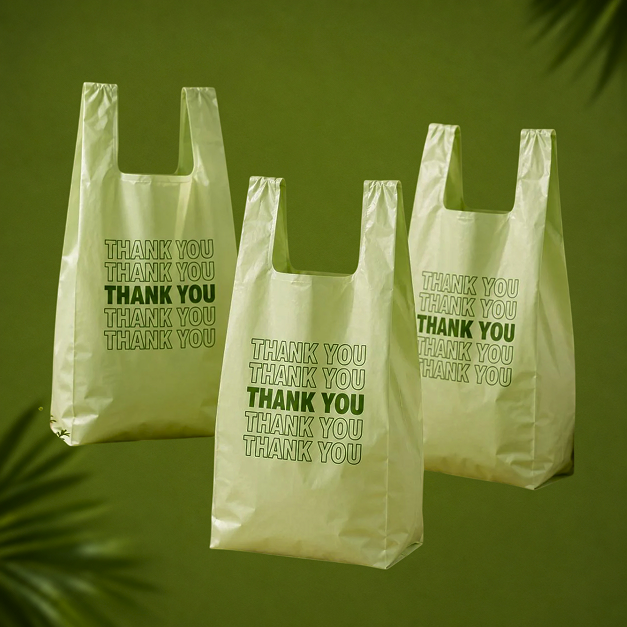 Eco Friendly T-Shirt Carry Bags