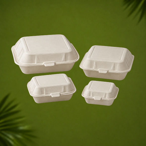 PP Hinged Clamshell Containers (MFPP)
