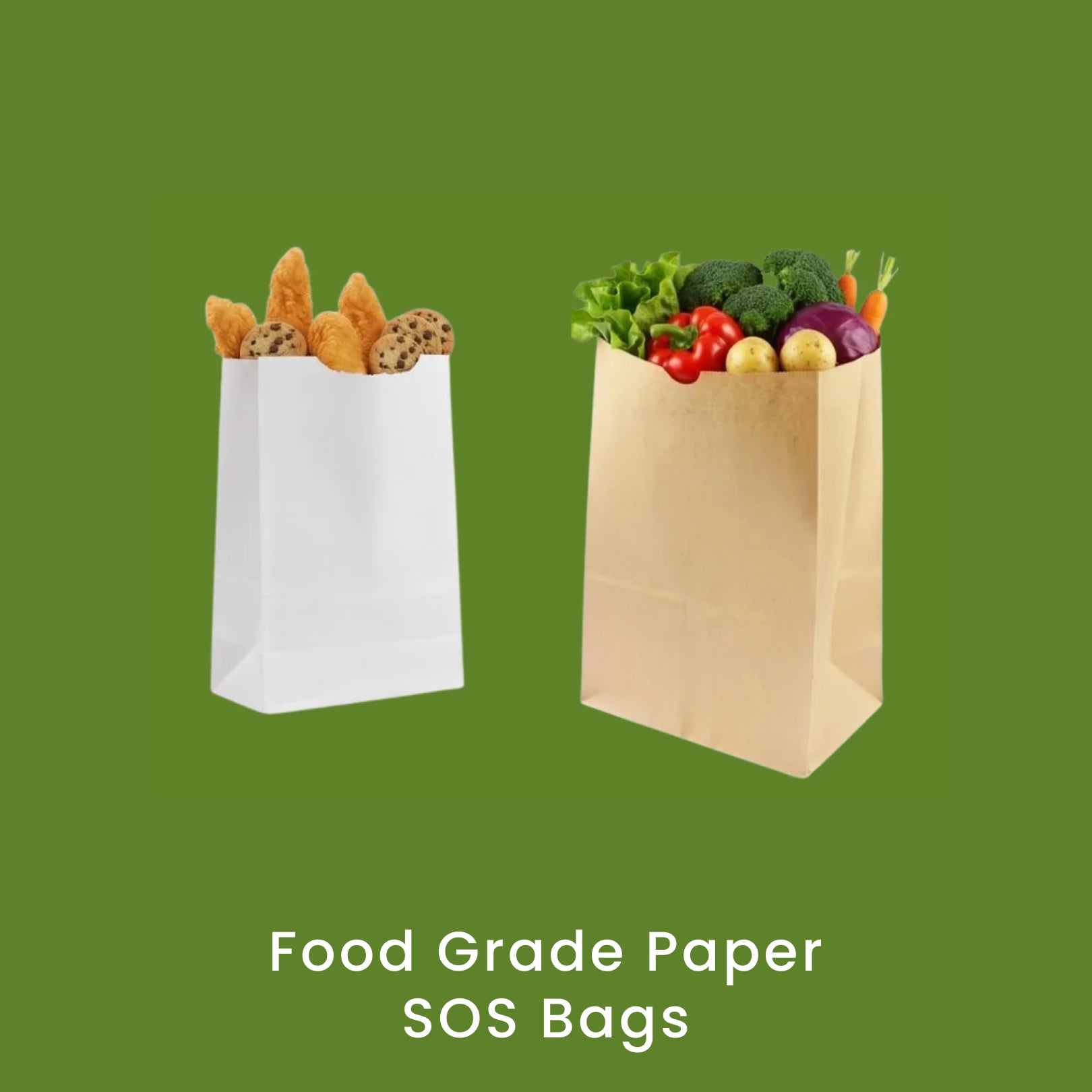 Food Grade Paper SOS Bags