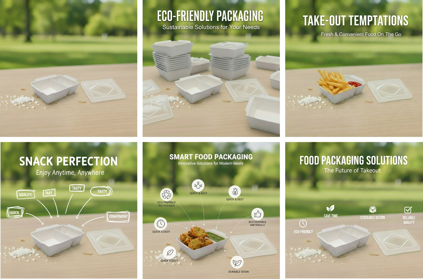 40 OZ PET Lid for Two Compartment Meal Tray