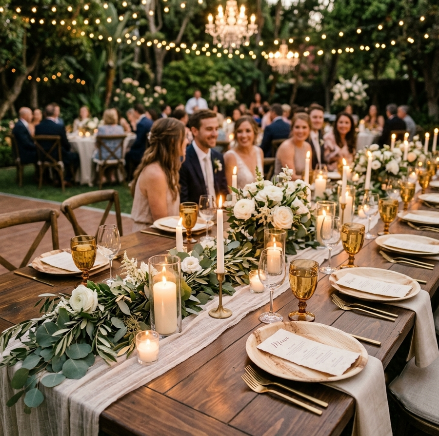 Head table setting