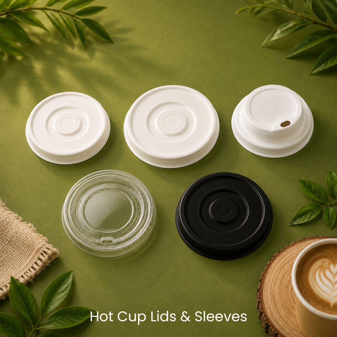 Cup Lids & Sleeves