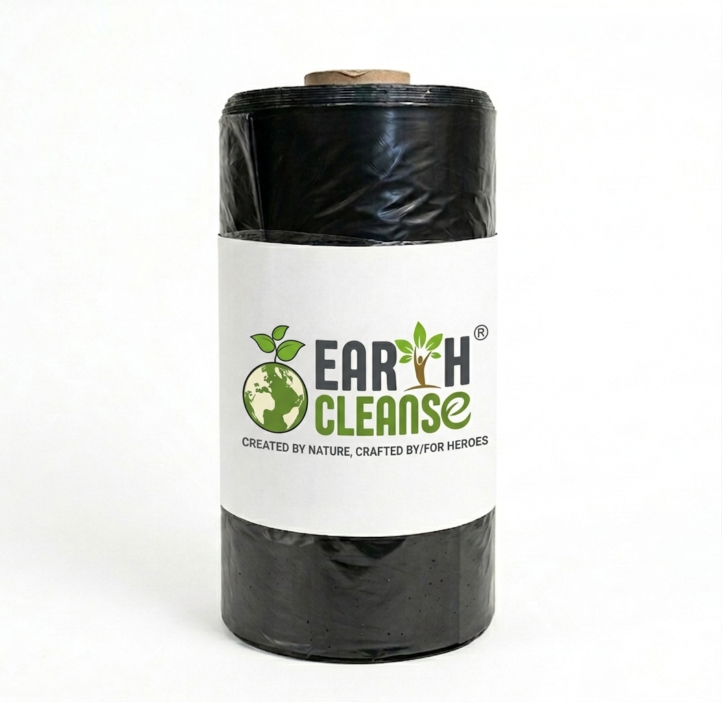 40-45 Gallon LDPE Trash can Liners Black 30.5 Microns 40''x46''x0"