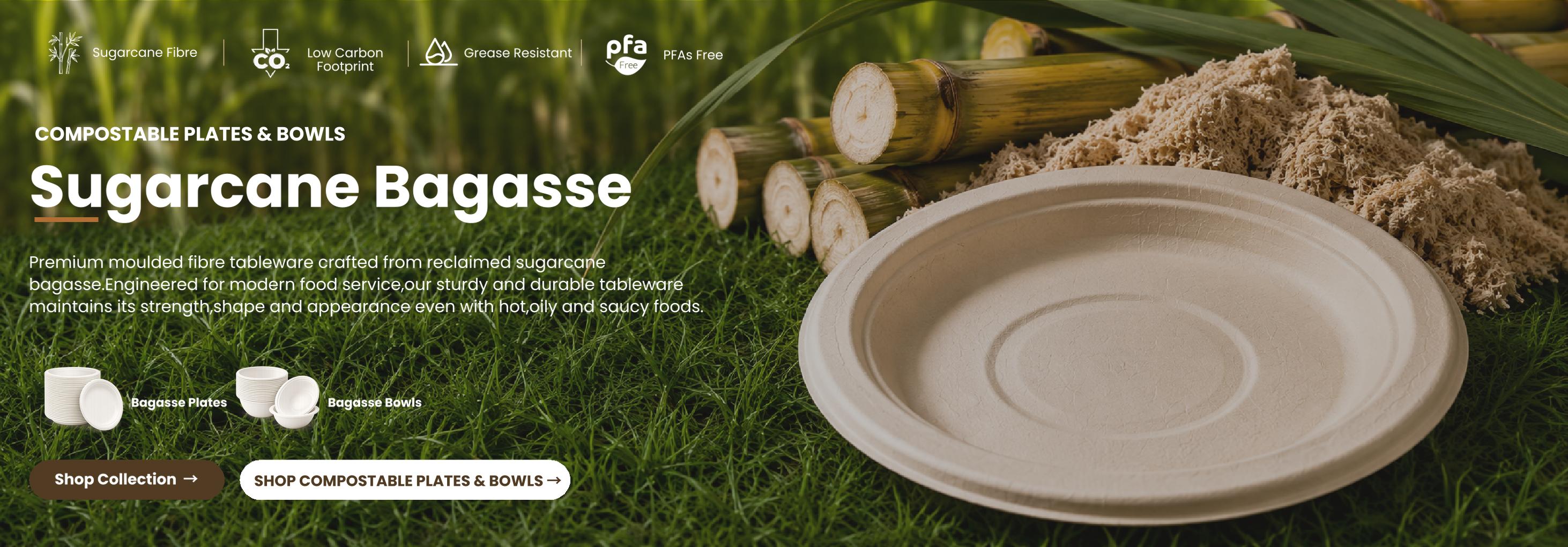 Compostable Plates & Bowls
