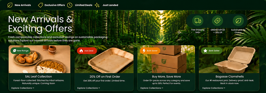 New arrivals and exciting offers