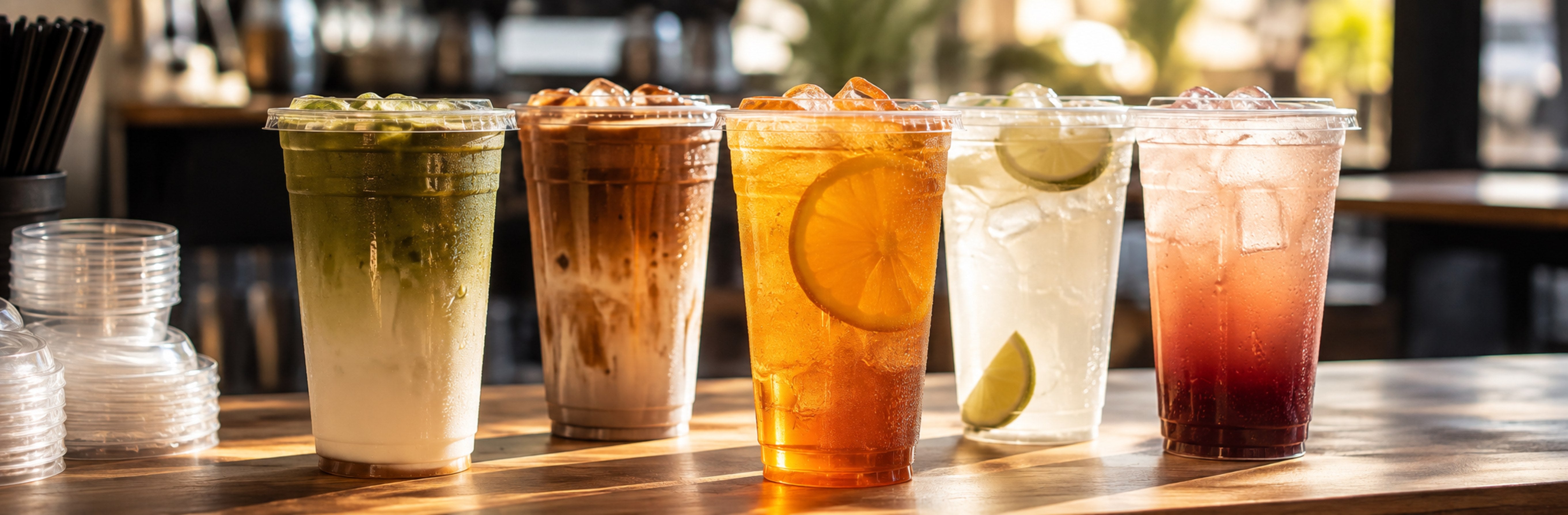 Recyclable PET/PP Cups (without lids)