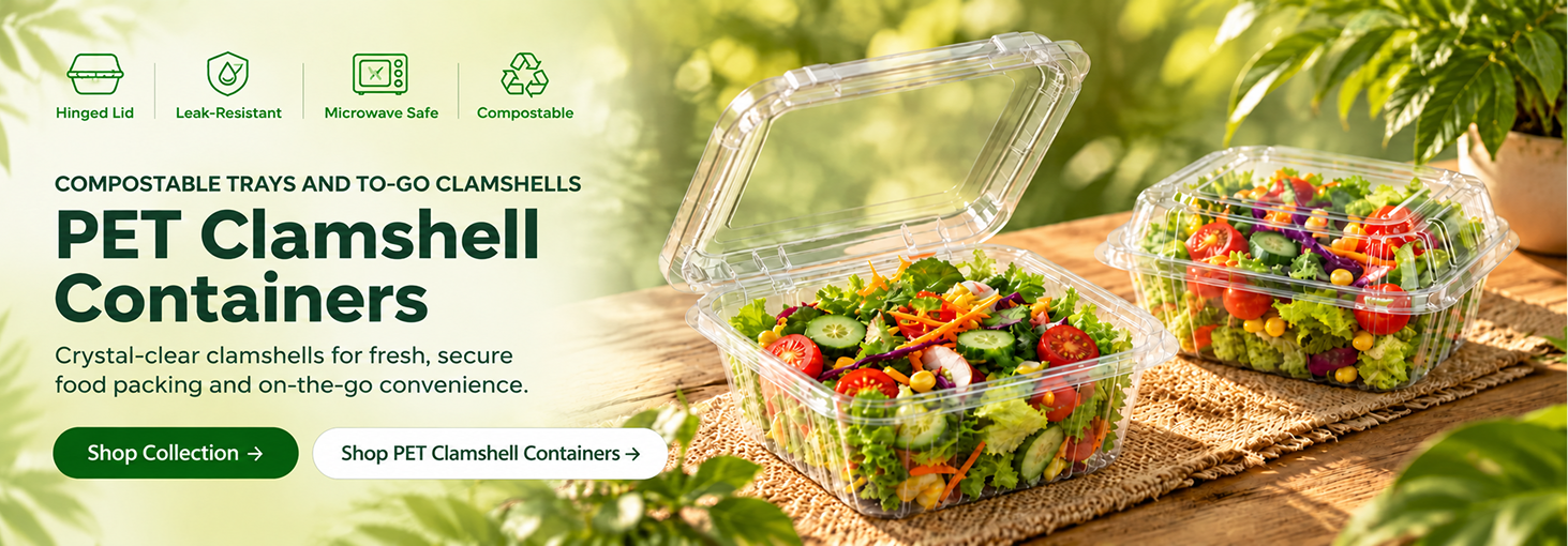 Meal Trays & To-Go Clamshells
