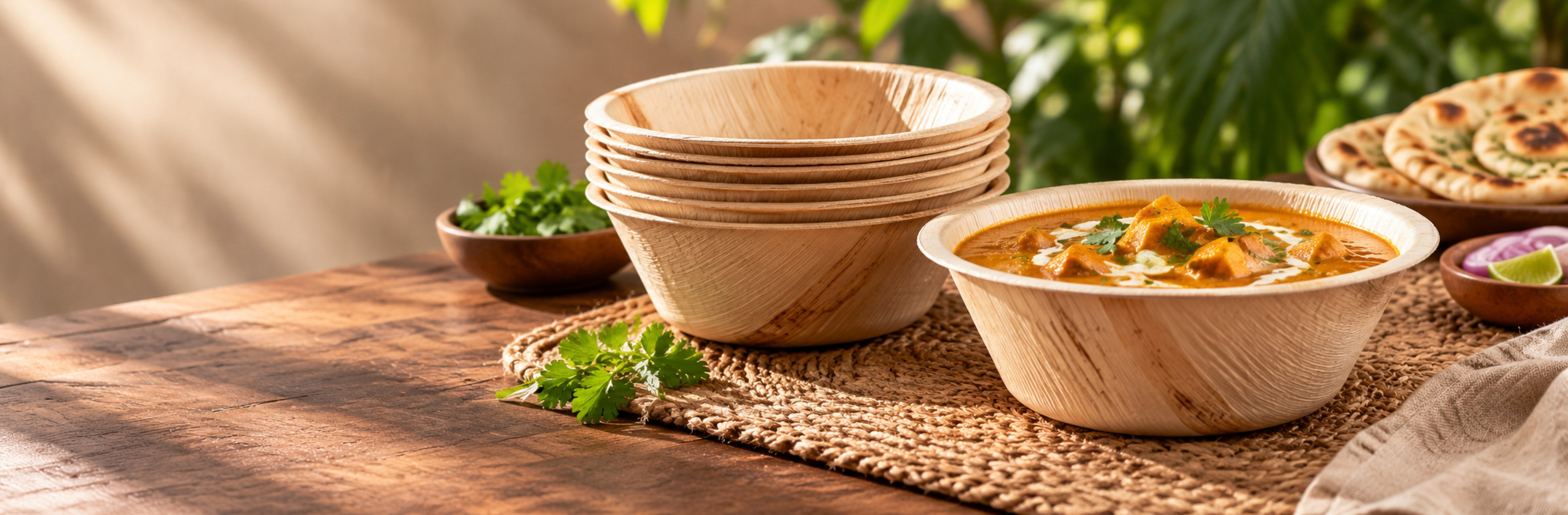 Palm Leaf Bowls