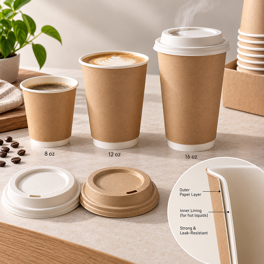 Paper Cups (& Lids)