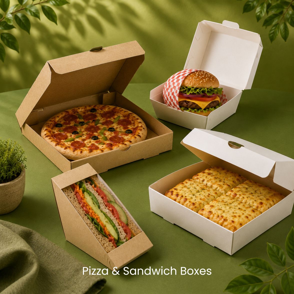 Pizza & Sandwich Boxes