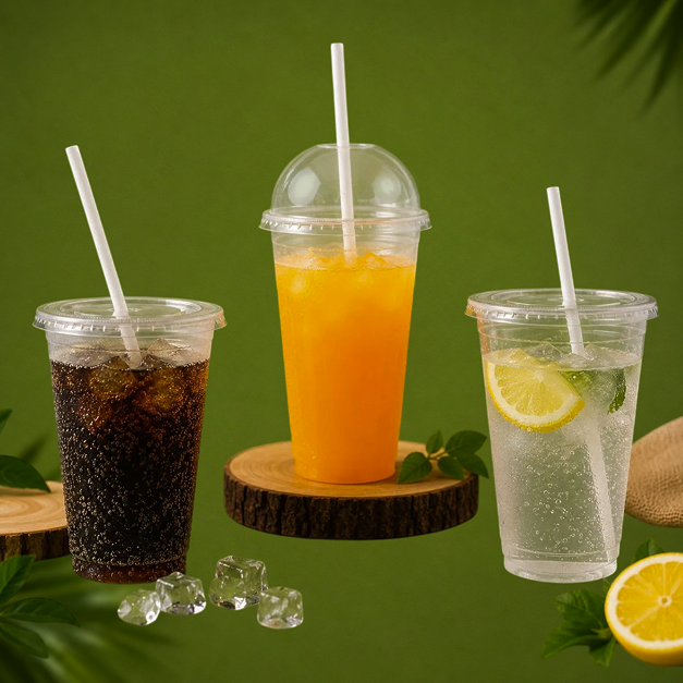Recyclable PET/PP Cups (without lids)