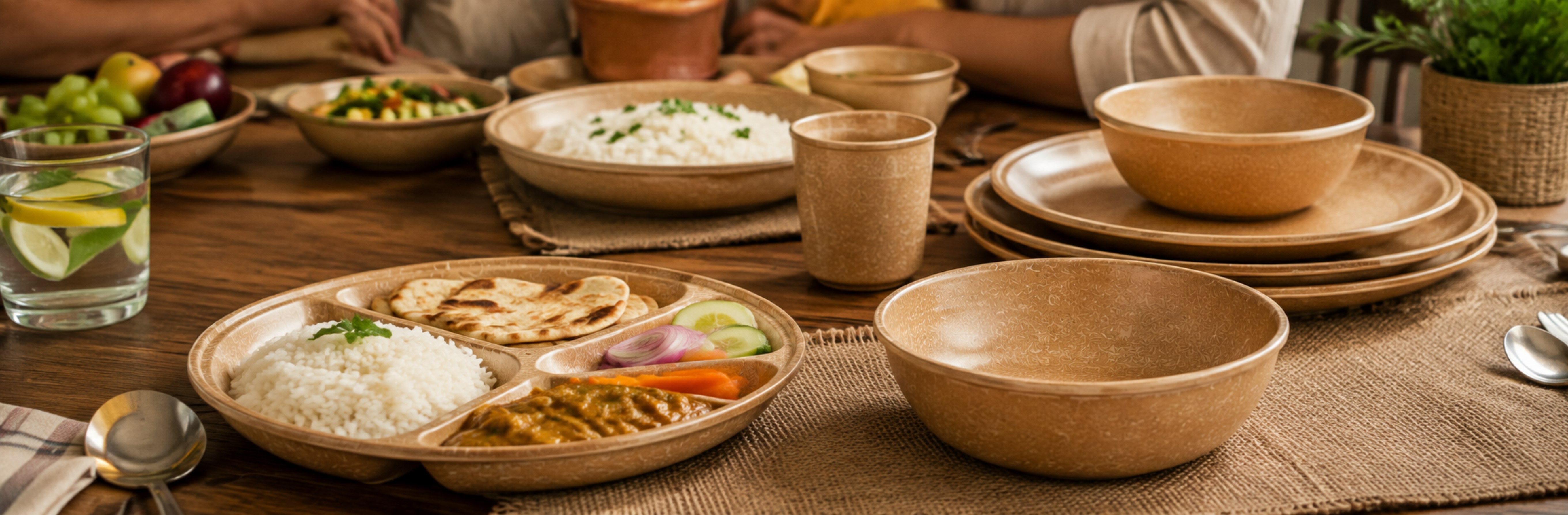 Rice Husk Tableware
