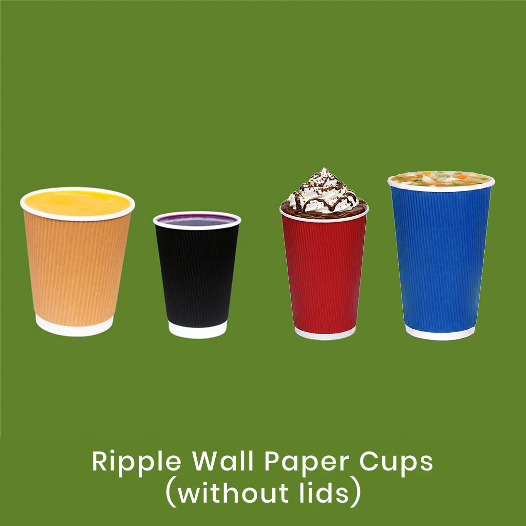 Ripple Wall Paper Cups (without lids)