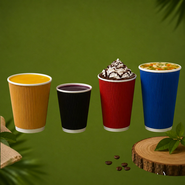 Ripple Wall Paper Cups (without lids)