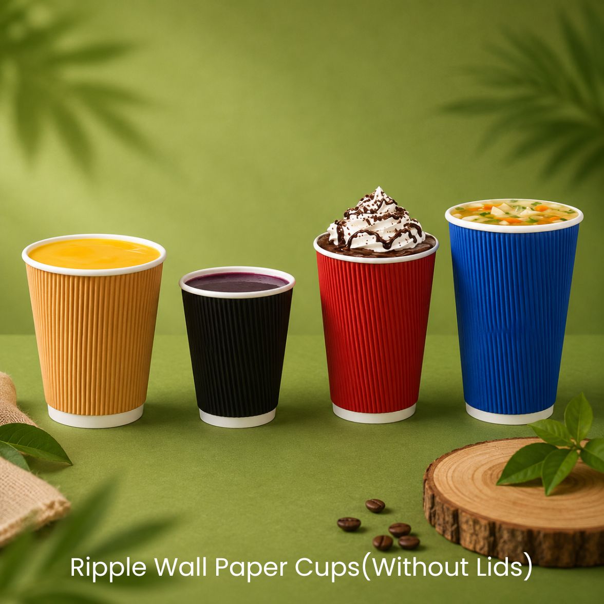 Ripple Wall Paper Cups (without lids)