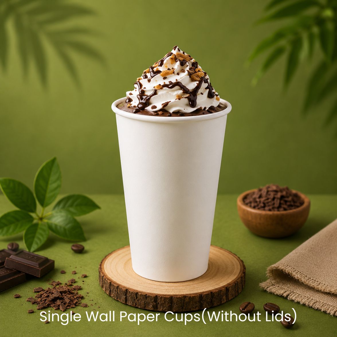Single Wall Paper Cups ( Without Lids )