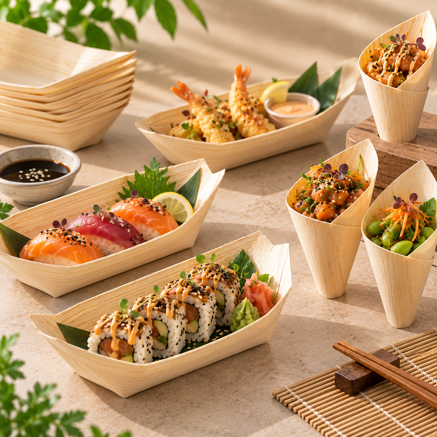 Sushi Boats & Cones