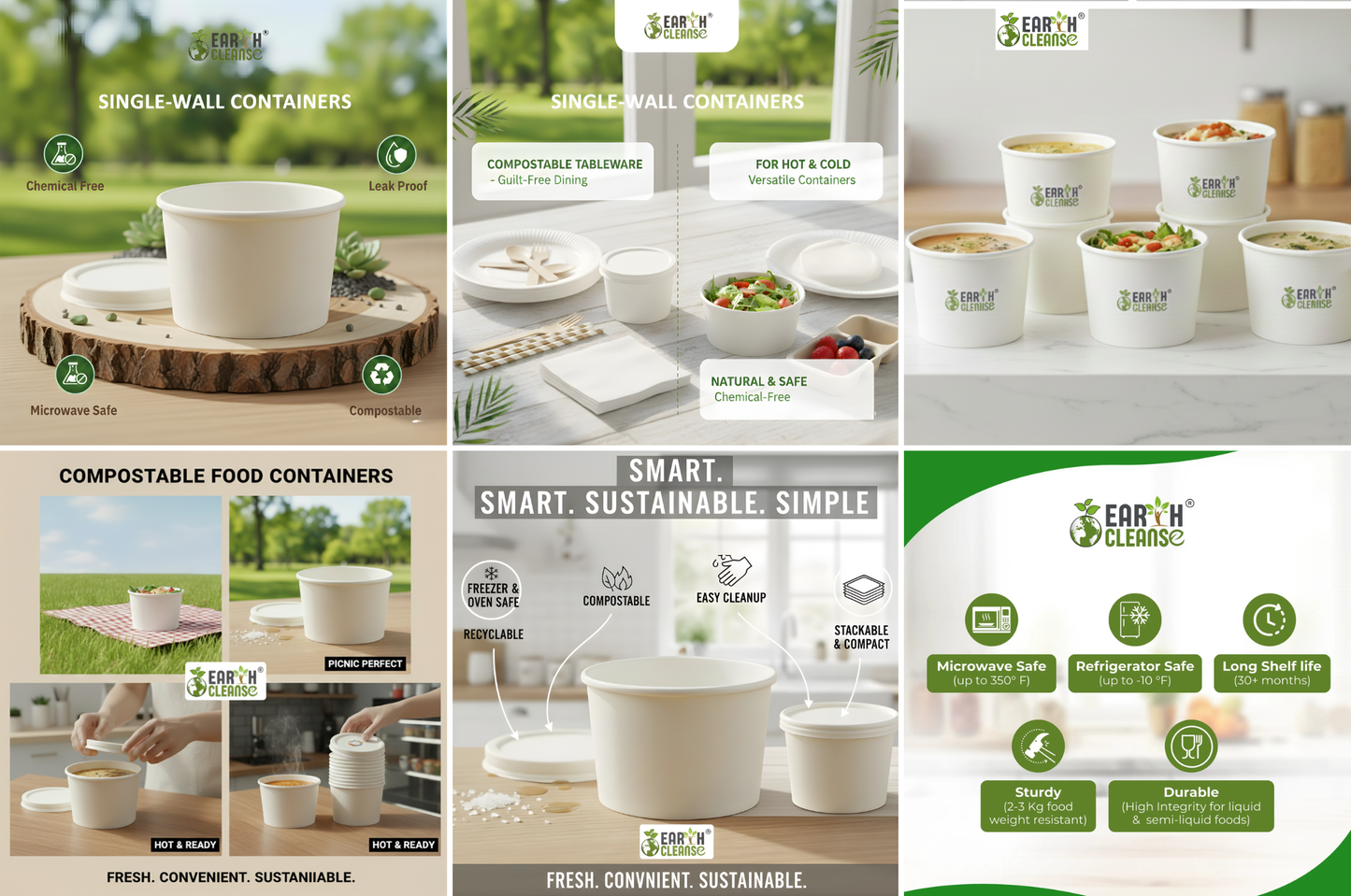 25 Oz Paper Bowls (white)