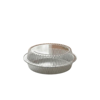 9" Round Aluminium Pan PS Lids