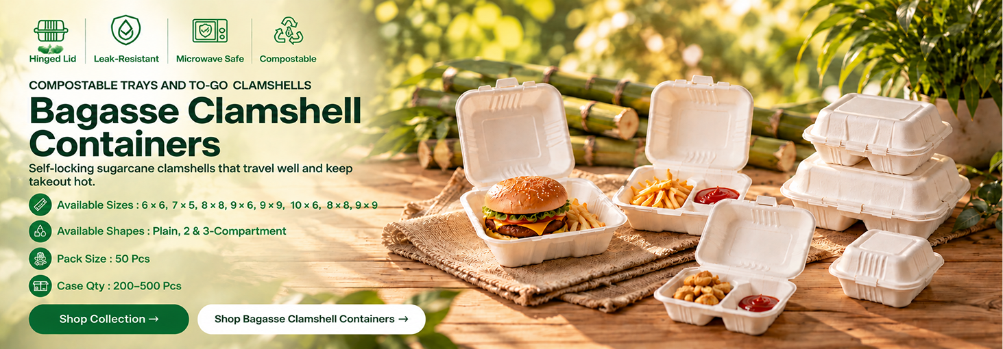 Meal Trays & To-Go Clamshells
