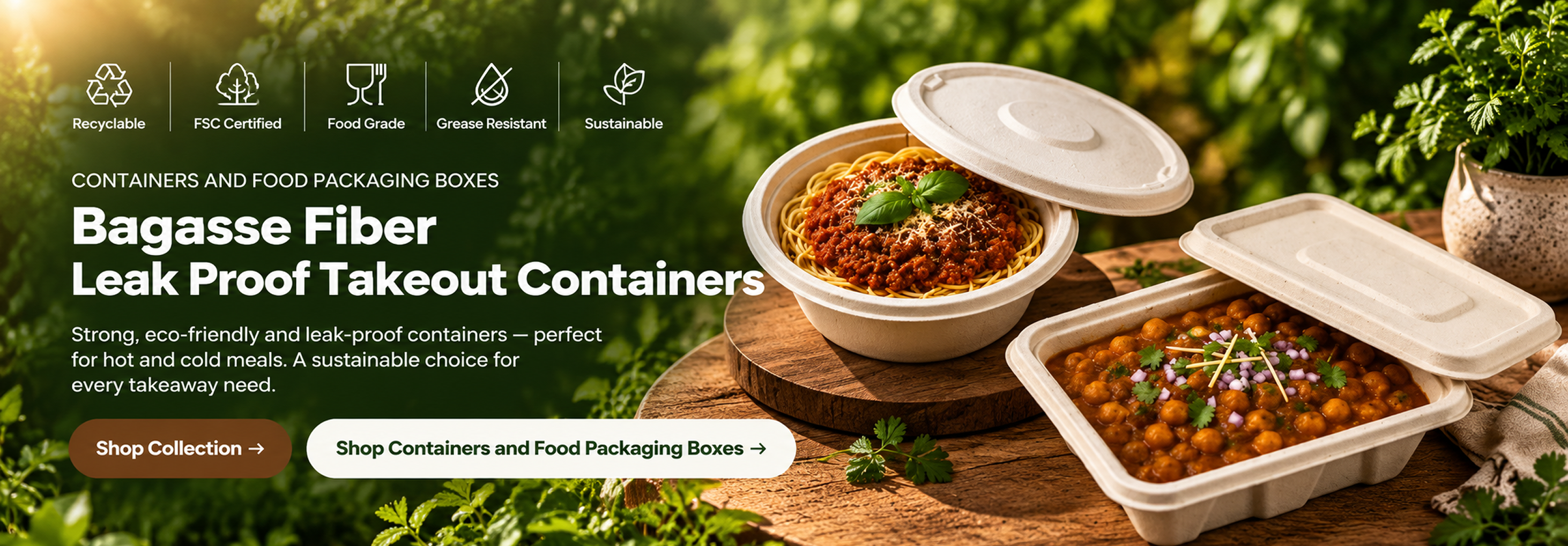 Takeout Containers & Food Boxes