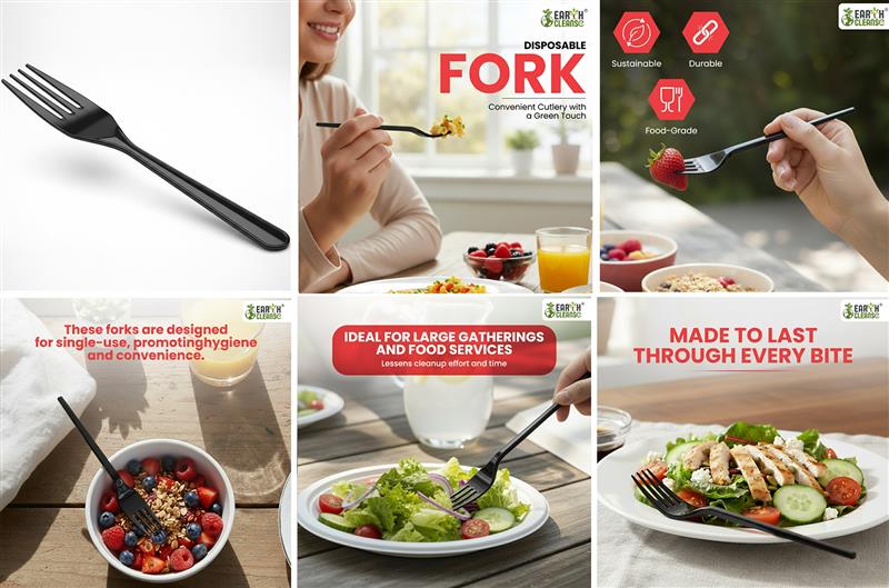 Dops Heavy Duty Black Forks