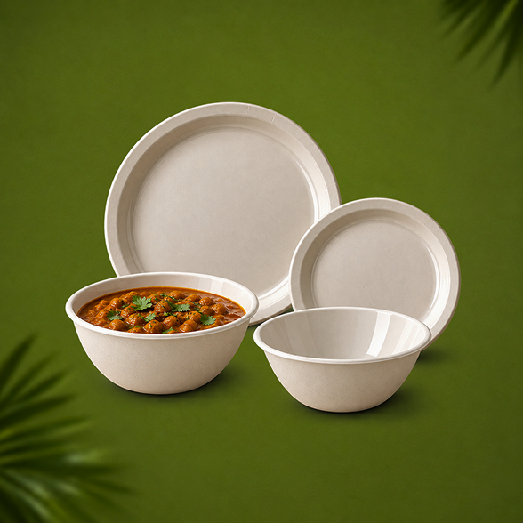 Coated Paper Plates & Bowls