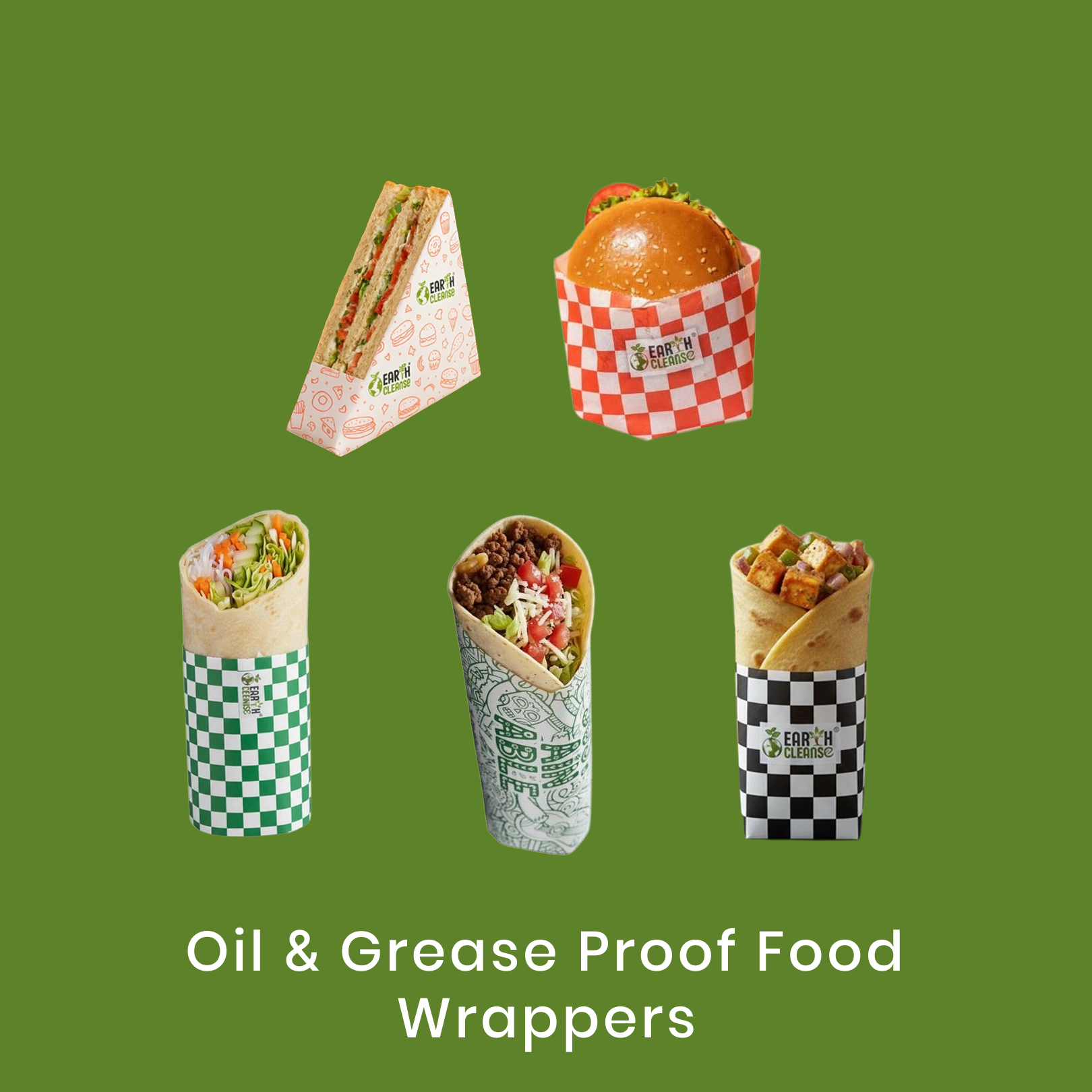 OIL & Grease Proof Food Wrappers